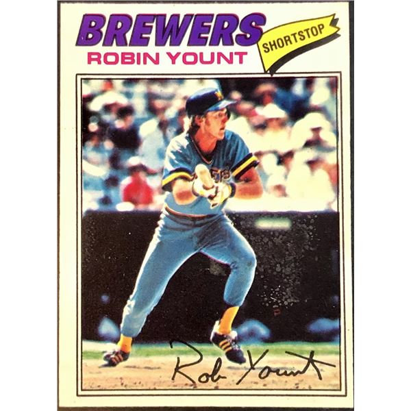 1977 O-PEE-CHEE ROBIN YOUNT (HOF)