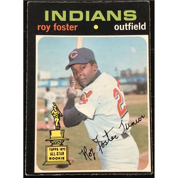 1971 O-PEE-CHEE ROY FOSTER ROOKIE CARD