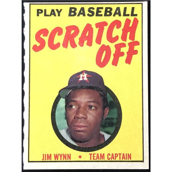 1970 TOPPS INSERT - JIM WYNN