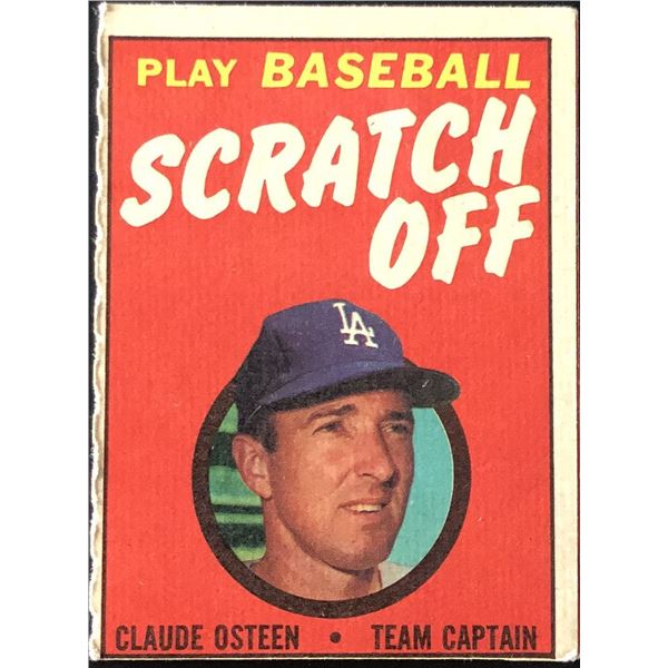 1970 TOPPS INSERT - CLAUDE OSTEEN