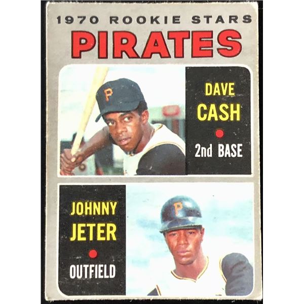 1970 O-PEE-CHEE DAVE CASH ROOKIE CARD