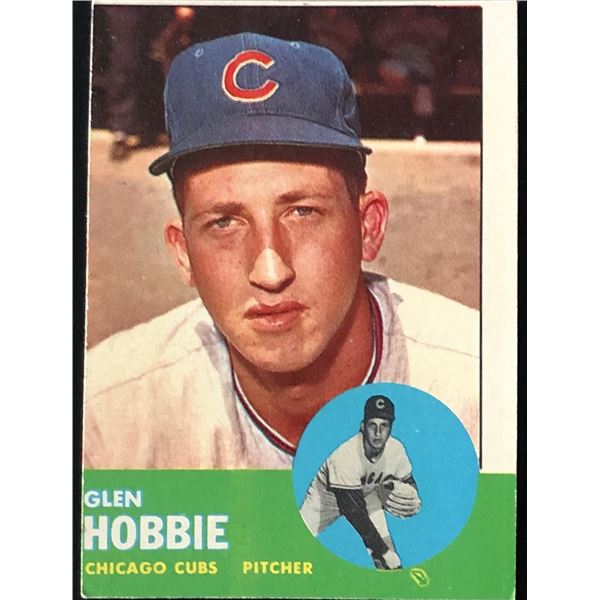 1963 TOPPS GLEN HOBBIE