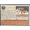 Image 2 : 1962 TOPPS AL DOWNING ROOKIE CARD