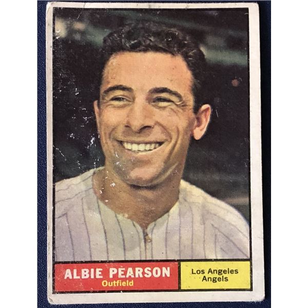 1961 TOPPS ALBIE PEARSON