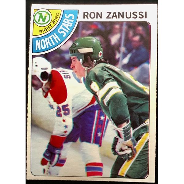 1978-79 O-PEE-CHEE RON ZANUSSI ROOKIE CARD