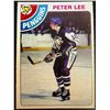 Image 1 : 1978-79 O-PEE-CHEE PETER LEE ROOKIE CARD