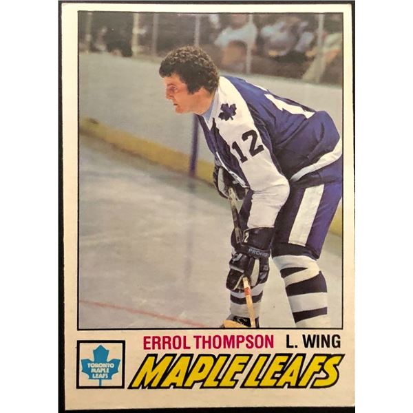 1977-78 O-PEE-CHEE ERROL THOMPSON