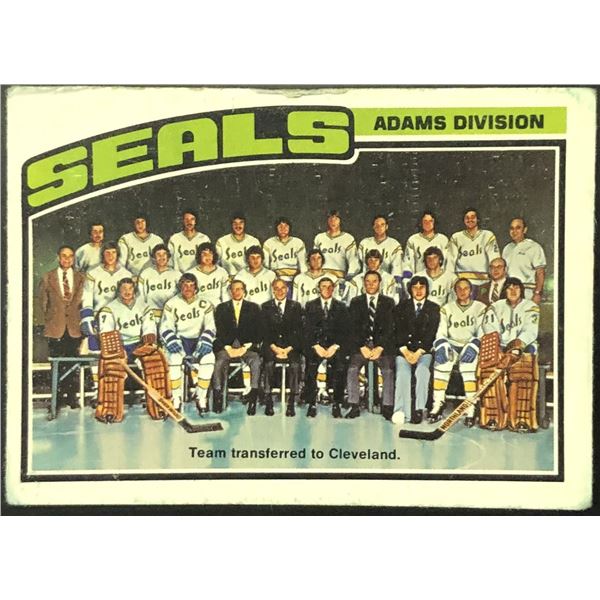 1976-77 O-PEE-CHEE CALIFORNIA GOLDEN SEALS