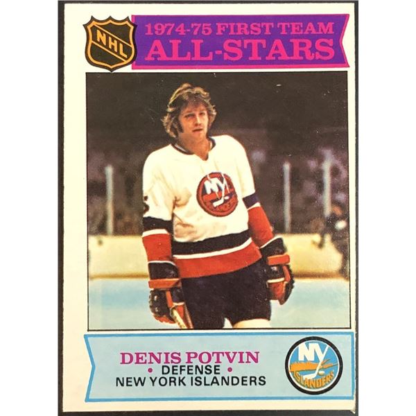 1975-76 O-PEE-CHEE DENIS POTVIN (HOF)