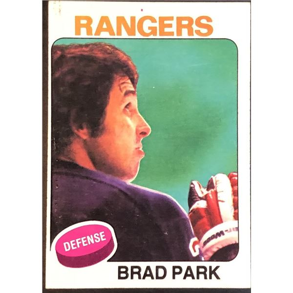 1975-76 NHL TOPPS BRAD PARK (HOF)