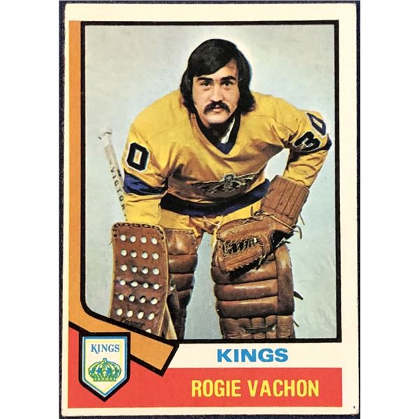 1974-75 TOPPS ROGIE VACHON (HOF)