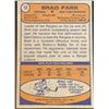 Image 2 : 1974-75 TOPPS BRAD PARK (HOF)