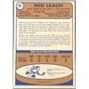 Image 2 : 1974-75 O-PEE-CHEE REGGIE LEACH (HOF)