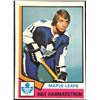Image 1 : 1974-75 O-PEE-CHEE INGE HAMMARSTROM ROOKIE CARD