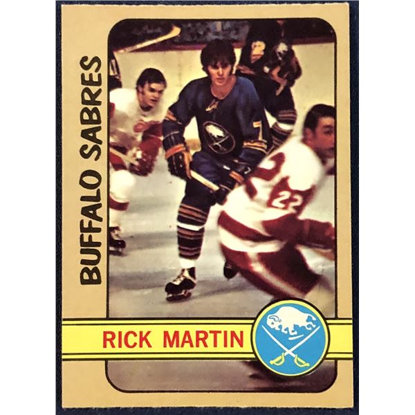 1972-73 O-PEE-CHEE NHL RICK MARTIN (HOF)
