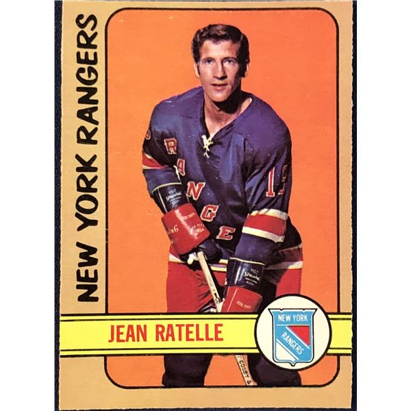 1972-73 O-PEE-CHEE NHL JEAN RATELLE (HOF)