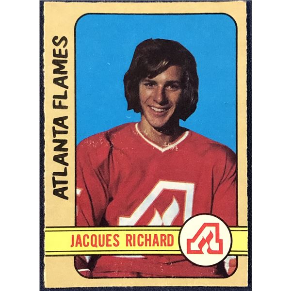 1972-73 O-PEE-CHEE NHL JACQUES RICHARD ROOKIE CARD