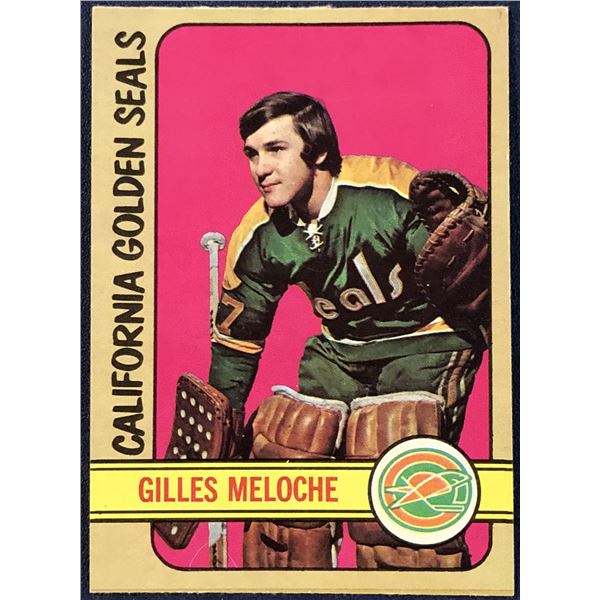 1972-73 O-PEE-CHEE NHL GILLES MELOCHE ROOKIE CARD