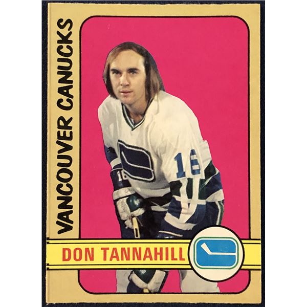 1972-73 O-PEE-CHEE NHL DON TANNAHILL ROOKIE CARD