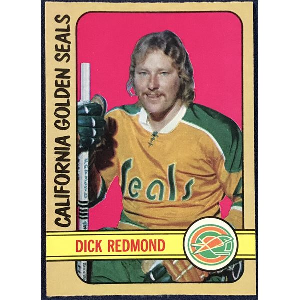 1972-73 O-PEE-CHEE NHL DICK REDMOND ROOKIE CARD