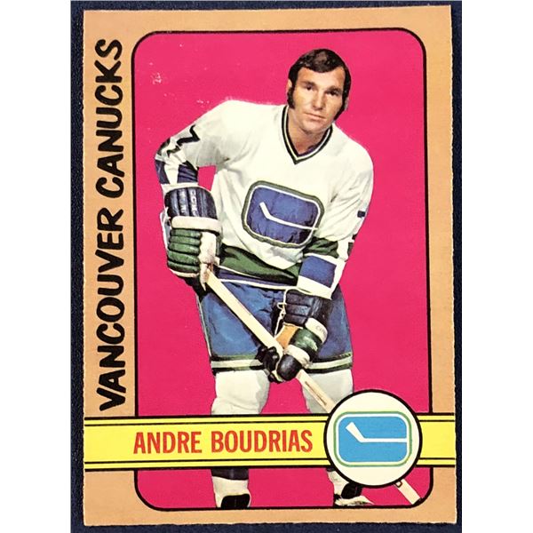 1972-73 O-PEE-CHEE NHL ANDRE BOUDRIAS