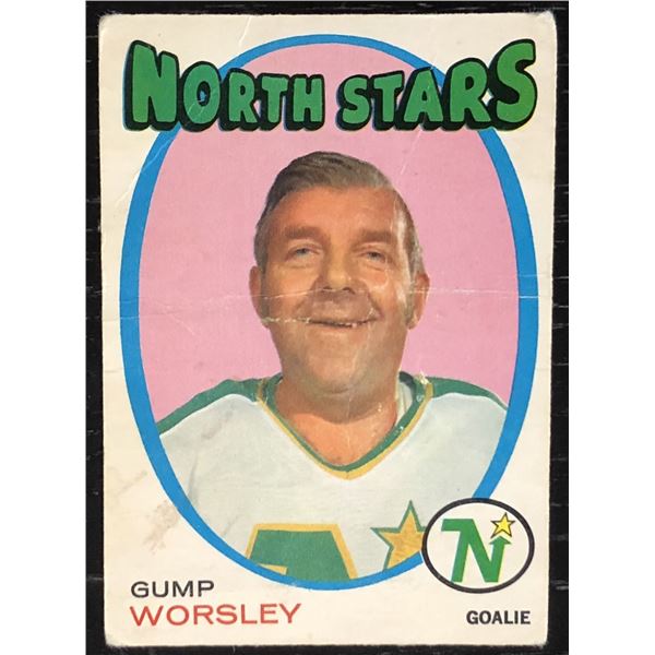 1971-72 O-PEE-CHEE GUMP WORSLEY (HOF)
