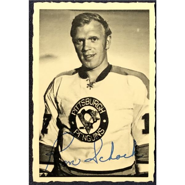 1970-71 O-PEE-CHEE NHL DECKLE EDGE RON SHOCK