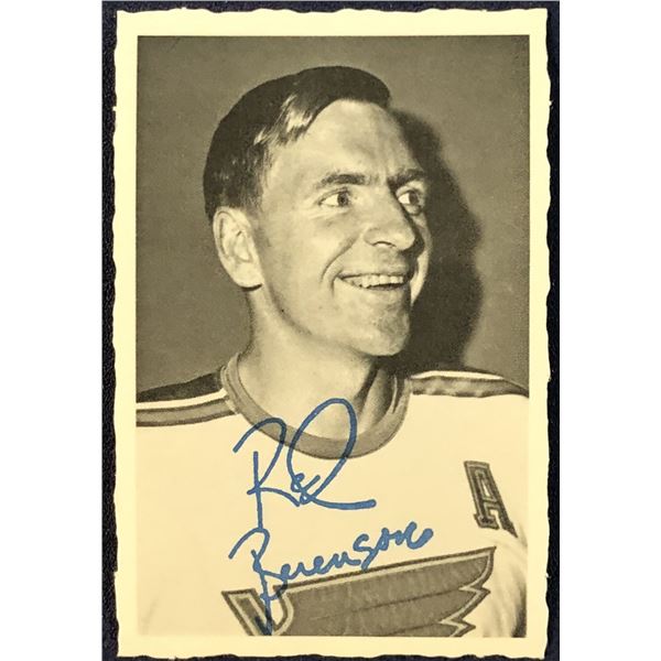 1970-71 O-PEE-CHEE NHL DECKLE EDGE RED BERENSON (HOF)
