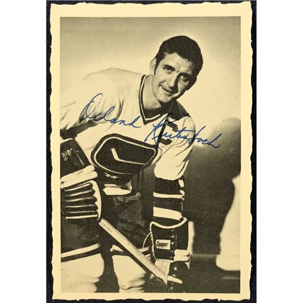 1970-71 O-PEE-CHEE NHL DECKLE EDGE ORLAND KURTENBACH (HOF)