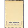 Image 2 : 1970-71 O-PEE-CHEE NHL DECKLE EDGE DEREK SANDERSON