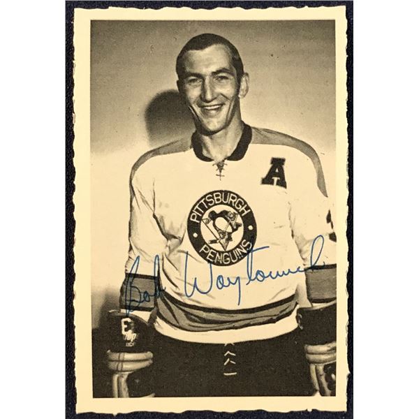 1970-71 O-PEE-CHEE NHL DECKLE EDGE BOB WOYTOWICH