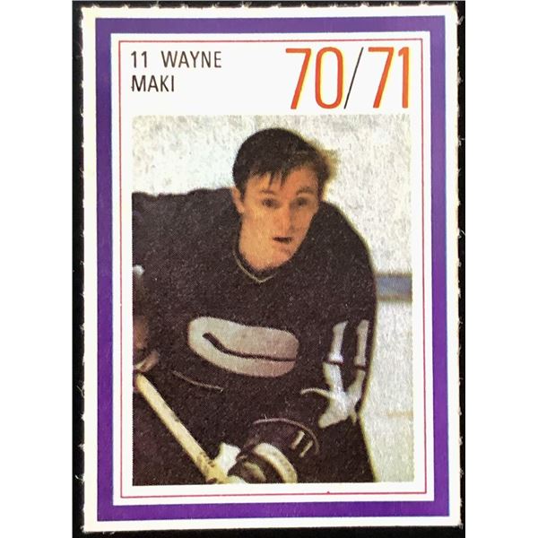 1970-71 ESSO NHL WAYNE MAKI