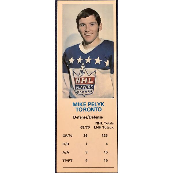 1970-71 DAD'S COOKIES MIKE PELYK