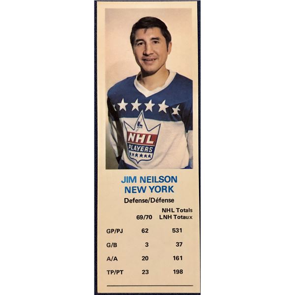 1970-71 DAD'S COOKIES JIM NEILSON