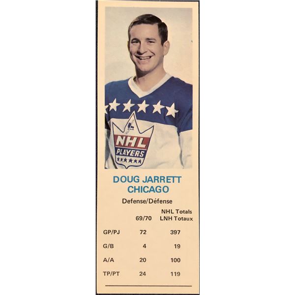 1970-71 DAD'S COOKIES DOUG JARRETT