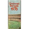 Image 1 : 1978 CINCINNATI BENGALS MEDIA GUIDE
