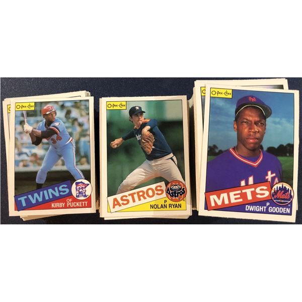 1985 O-PEE-CHEE BASEBALL COMPLETE SET - 396 CARDS