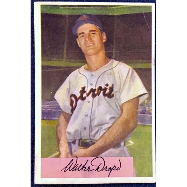 1954 BOWMAN BASEBALL WALT DROPO