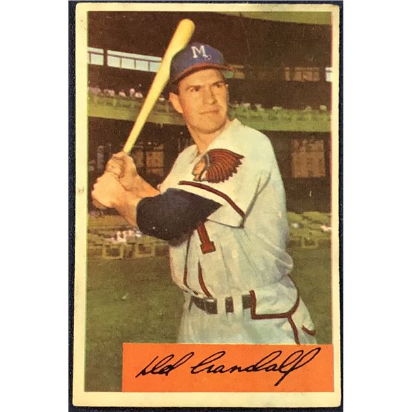 1954 BOWMAN BASEBALL DEL CRANDALL