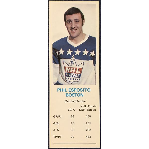 1970-71 DAD'S COOKIES PHIL ESPOSITO (HOF)