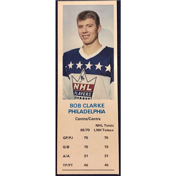 1970-71 DAD'S COOKIES BOBBY CLARKE (HOF)