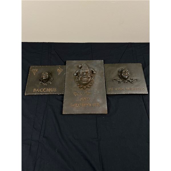 Cast Iron Wall Plaques