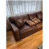 Image 2 : WholeHome Leather Sofa
