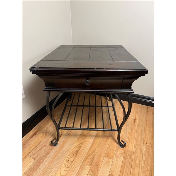Metal Based End Table