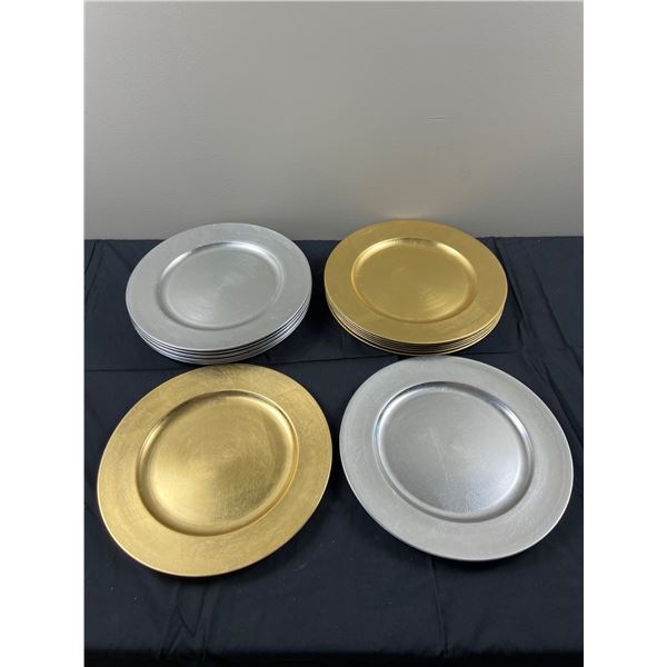 Metallic Charger Plates