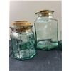 Image 3 : Corked Blown Glass Jars