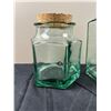 Image 4 : Corked Blown Glass Jars
