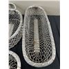 Image 2 : Chain Link Wicker Baskets