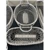 Image 3 : Chain Link Wicker Baskets