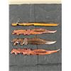 Image 1 : Carved Wooden Knives